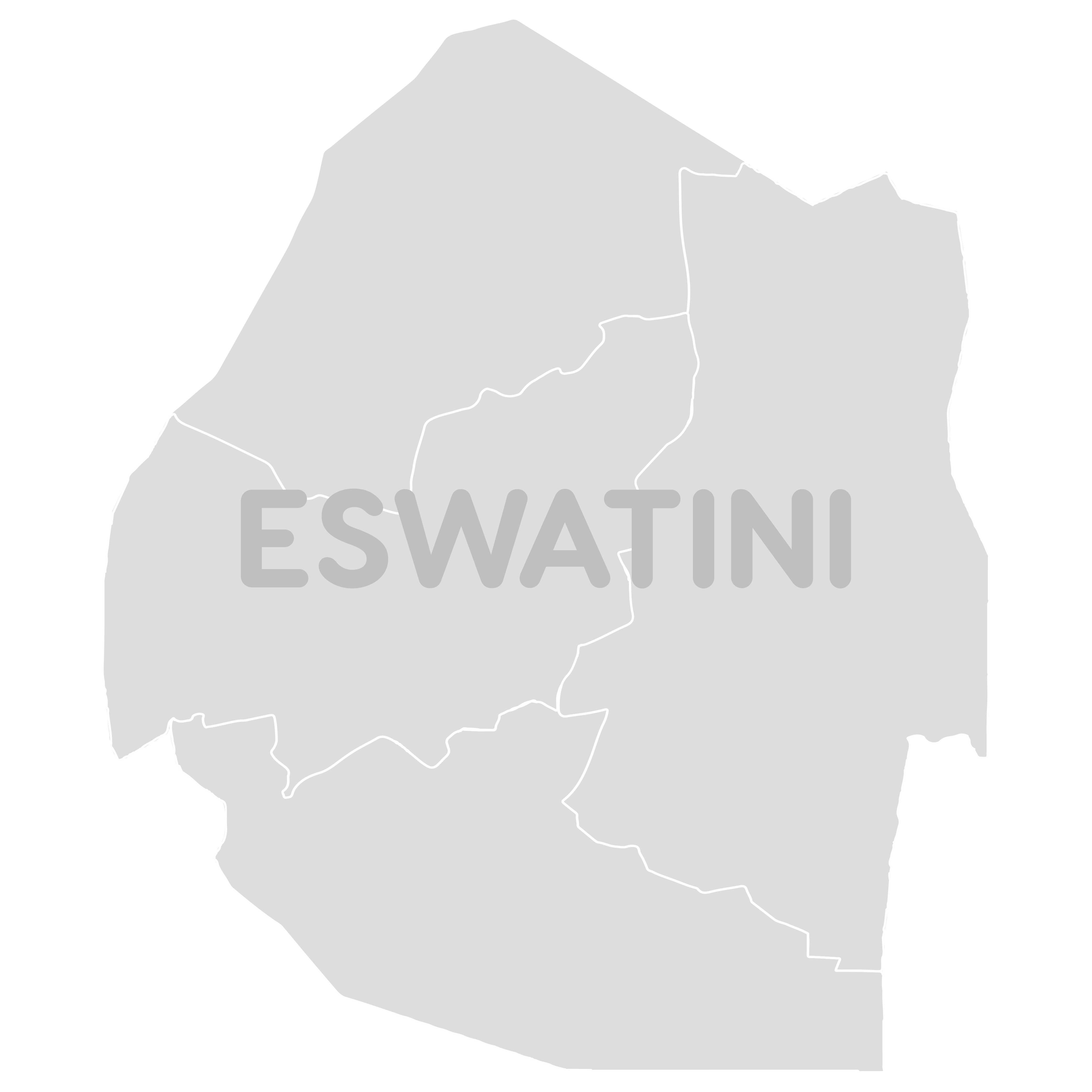 Eswatini Map TourSA