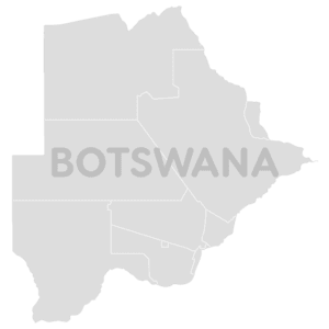 TourSA Botswana Map
